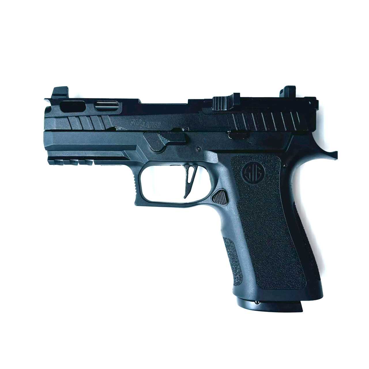 ปืนเจล รุ่น Sigsauer P320 (ระบบสปริงชักยิง+hopup+ค้างสไลค์)