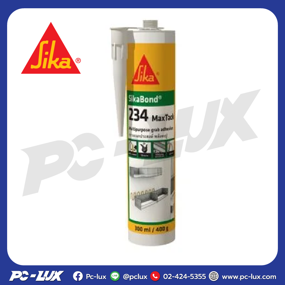 กาวตะปูสูตรน้ำ SIKA รุ่น SIKA Bond-234 Maxtack ขนาด 280 มล. สีขาว