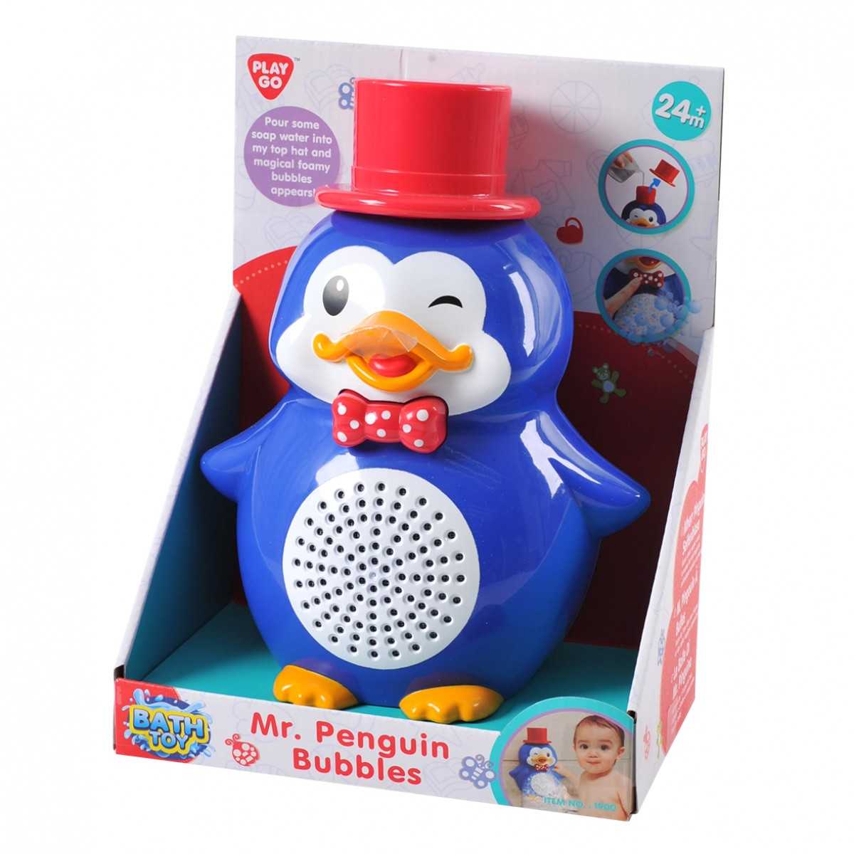Playgo ของเล่นเสริมพัฒนาการ มิสเตอร์เพนกวินพ่นฟอง (PG-1900)