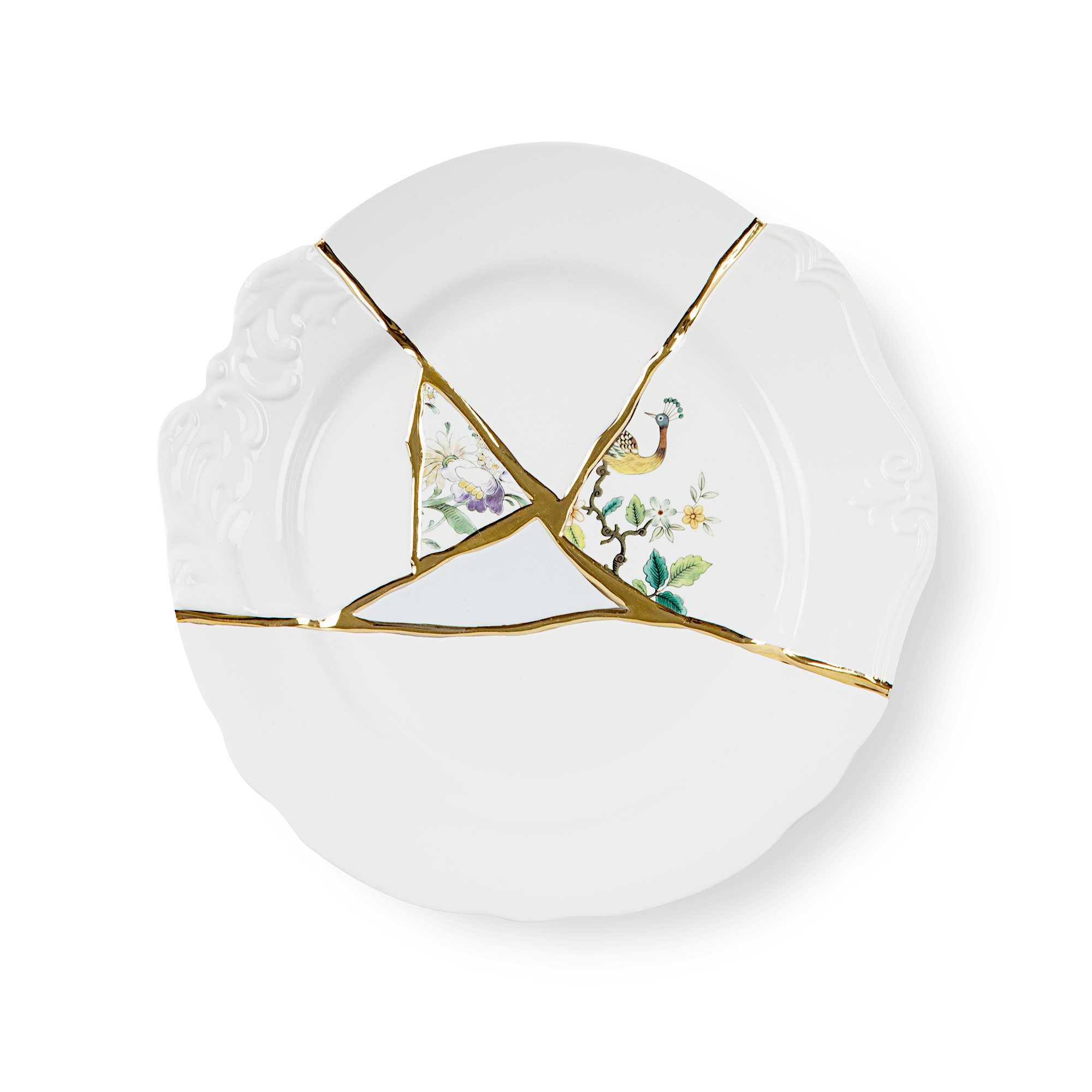 SELETTI Kintsugi Dinner Plate 09612