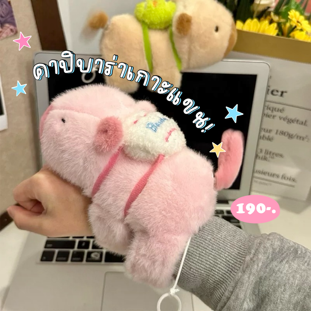 คาปิบาร่าเกาะแขน 🦫