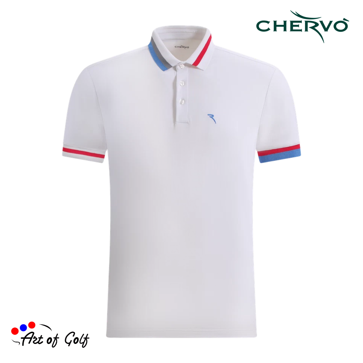 Chervò Allarme Polo 100 - Men (White)