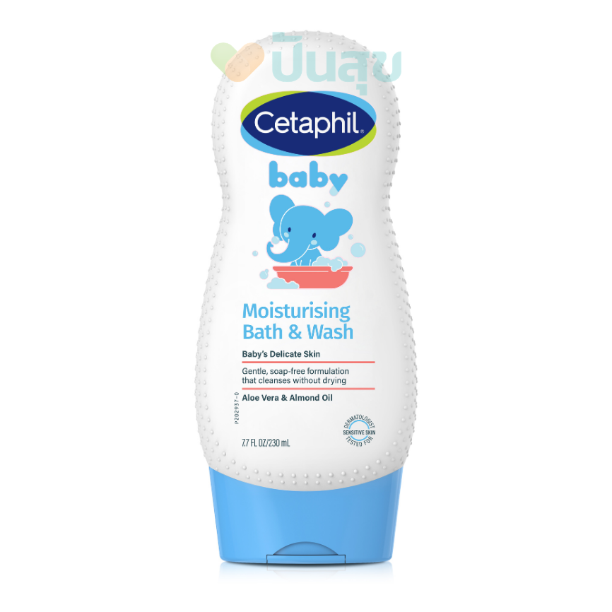 Cetaphil Baby Moisturising Bath & Wash ครีมอาบน้ำสูตรให้ความชุ่มชื้น สำหรับเด็ก 230 ml