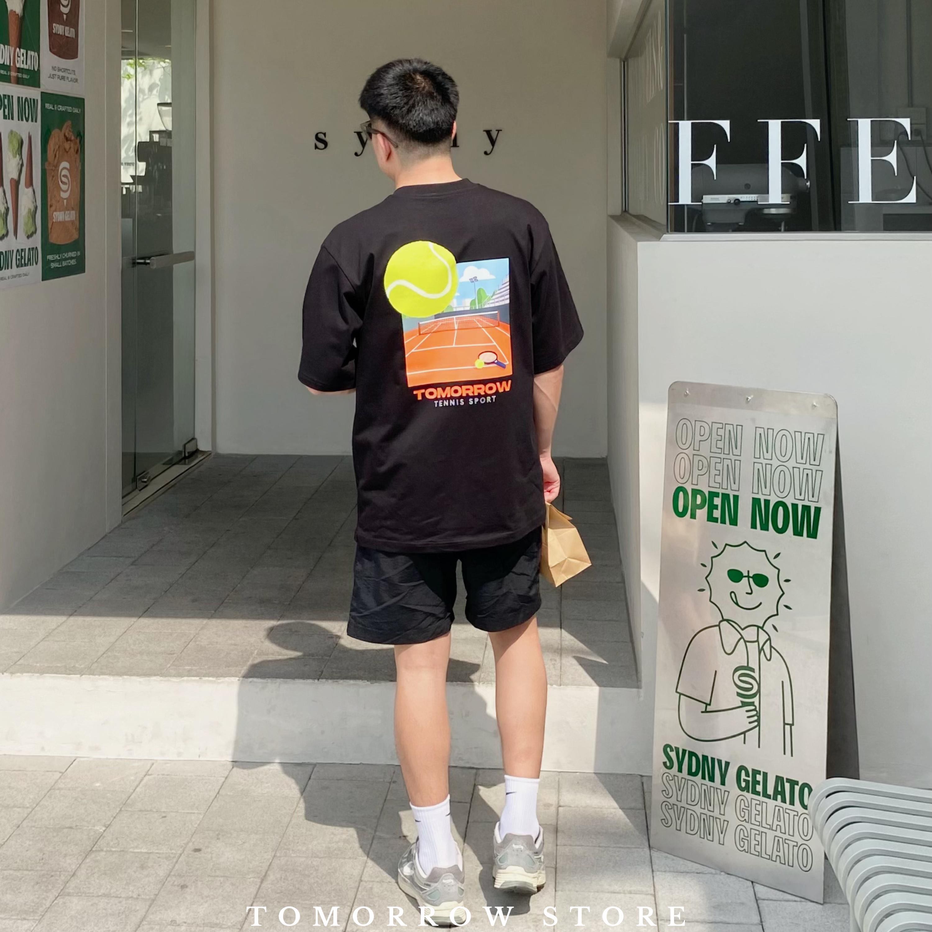 TOMORROW- เสื้อOVERSIZE/C20 รุ่น TENNIS