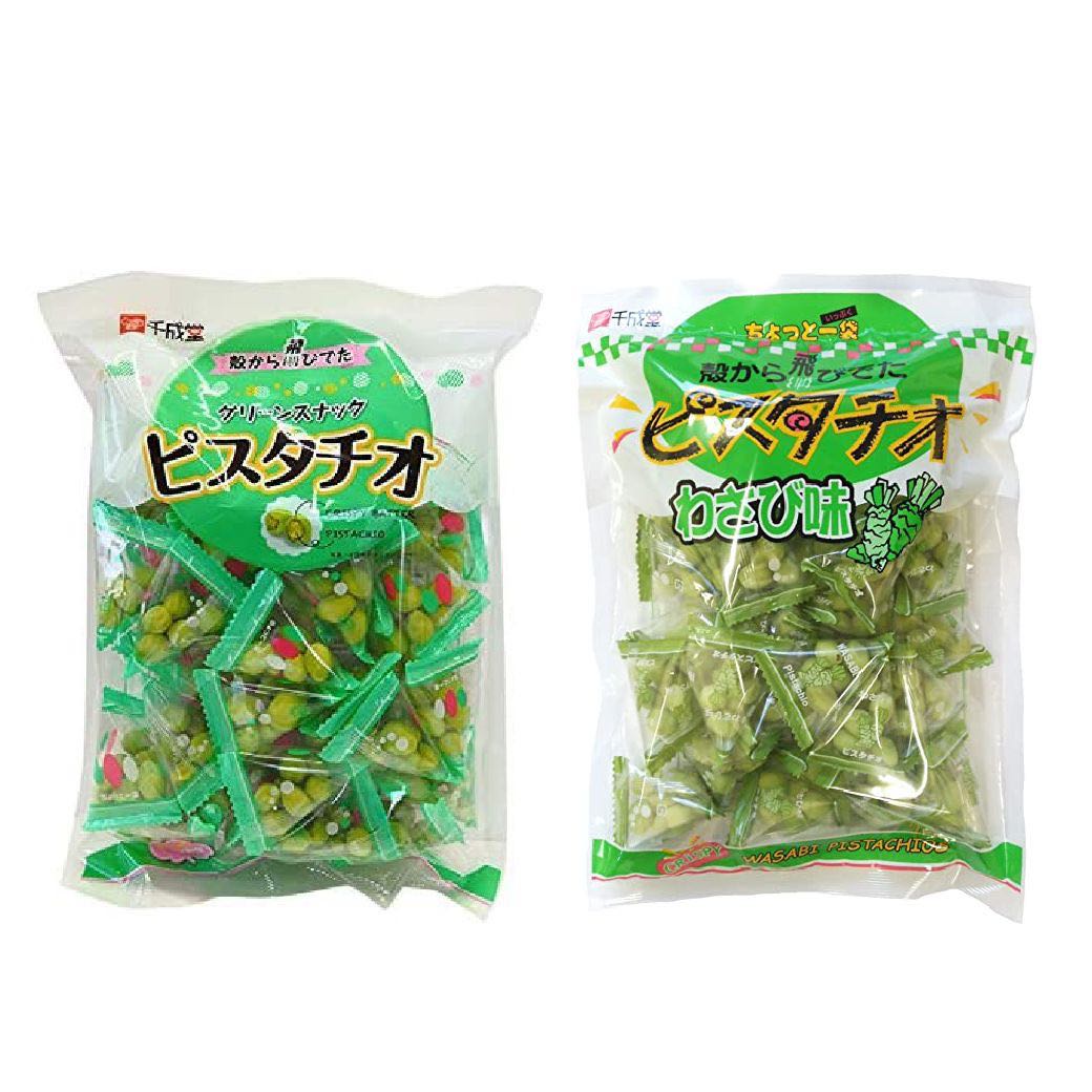 Sennarido Pistachios ถั่วพิสตาชิโอญี่ปุ่น ห่อใหญ่ 2 รสชาติ