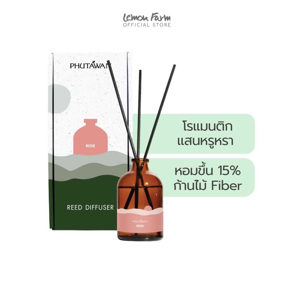 ก้านไม้หอมกลิ่นดอกกุหลาบ 100 ml.