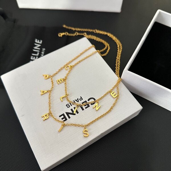 สร้อยคอ cl อักษร 2 เส้น