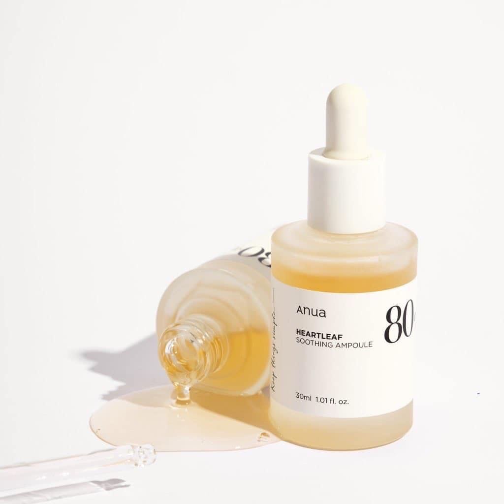(แท้/พร้อมส่ง) Anua heartleaf 80% soothing ampoule 30ml
