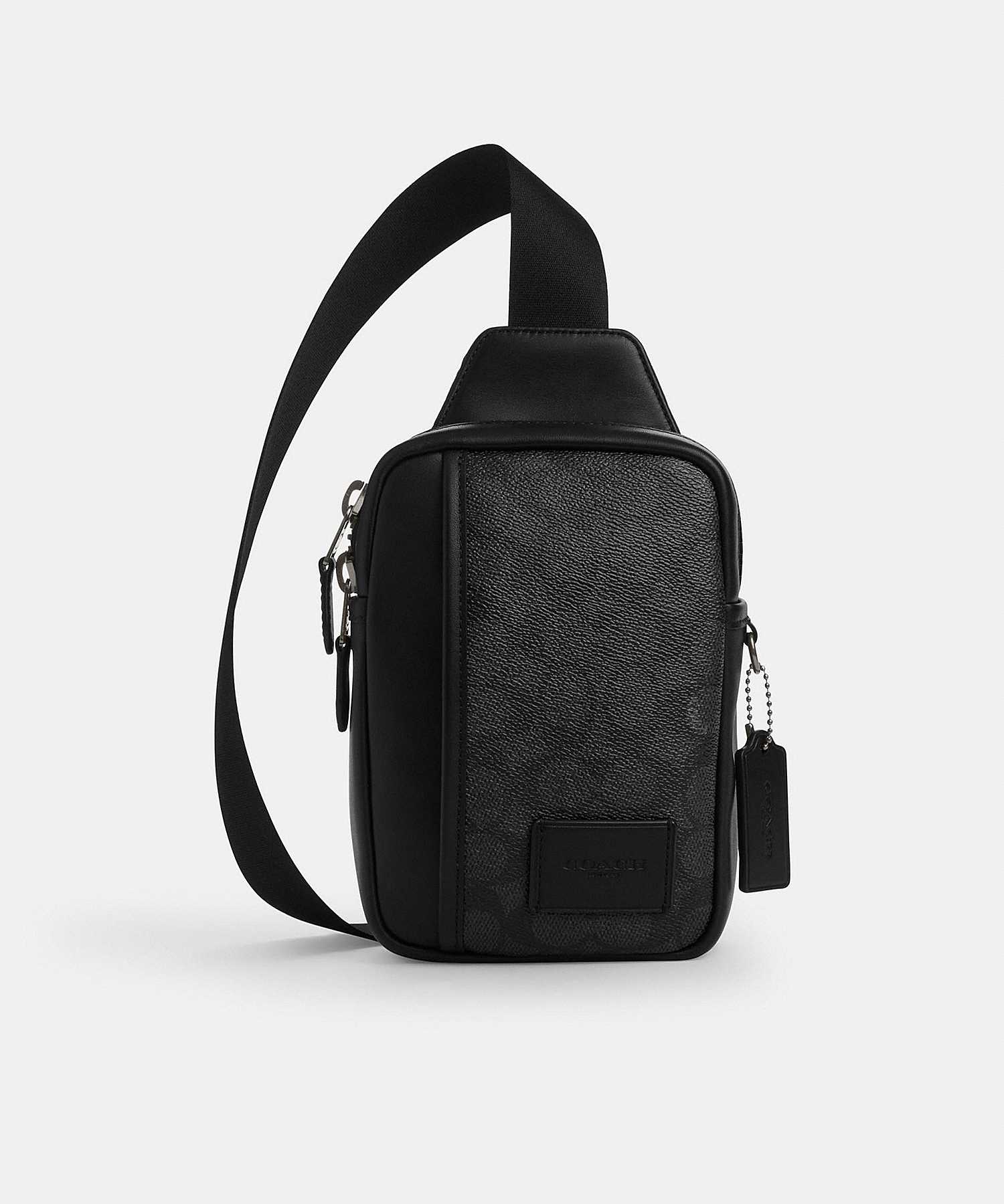 COACH EDGE L PACK IN SIGNATURE CANVAS CW347 QBMI5