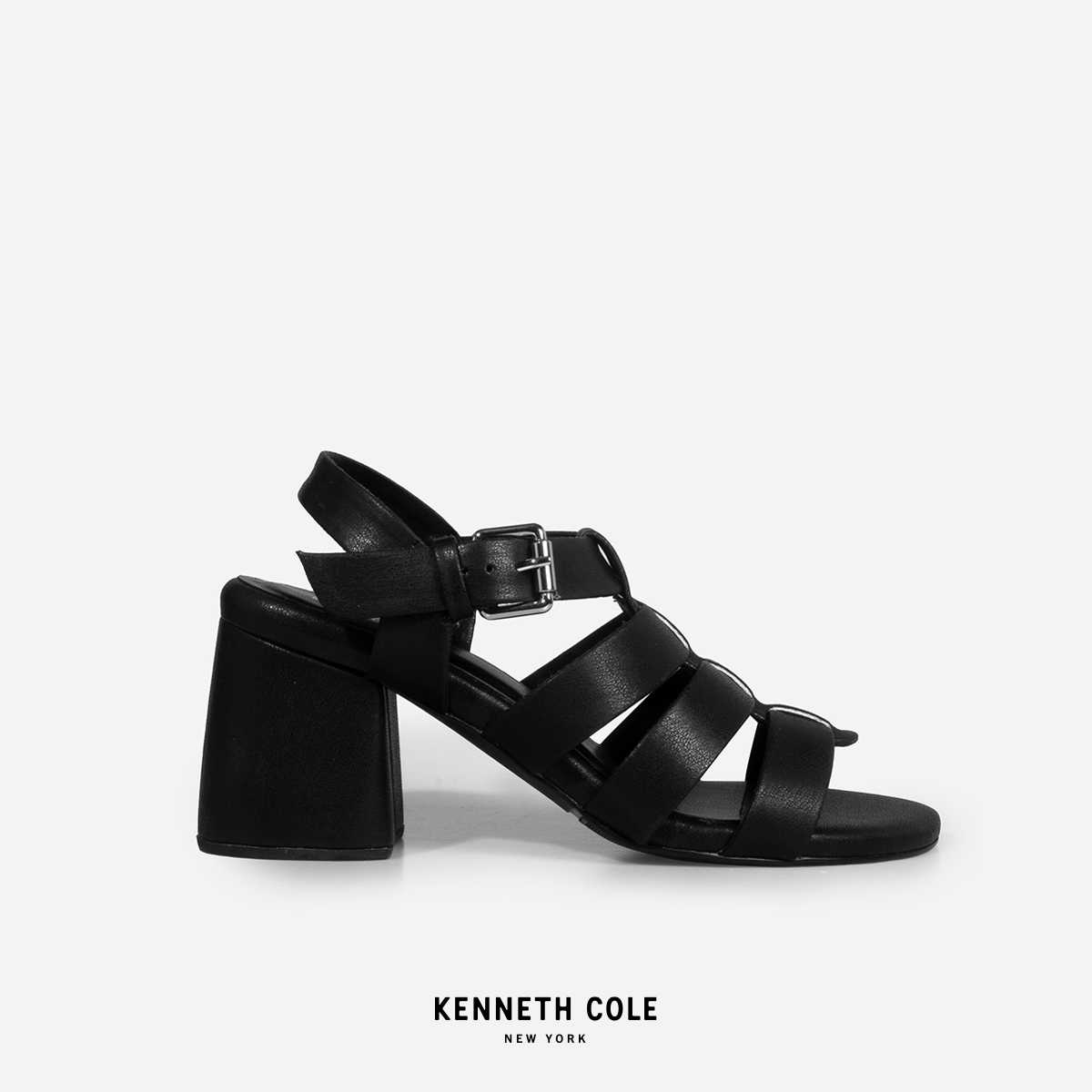 KENNETH COLE รองเท้าส้นสูงผู้หญิงรุ่น ALISA SLINGBACK Black สีดำ ( HEL - RS85206MF-001 )