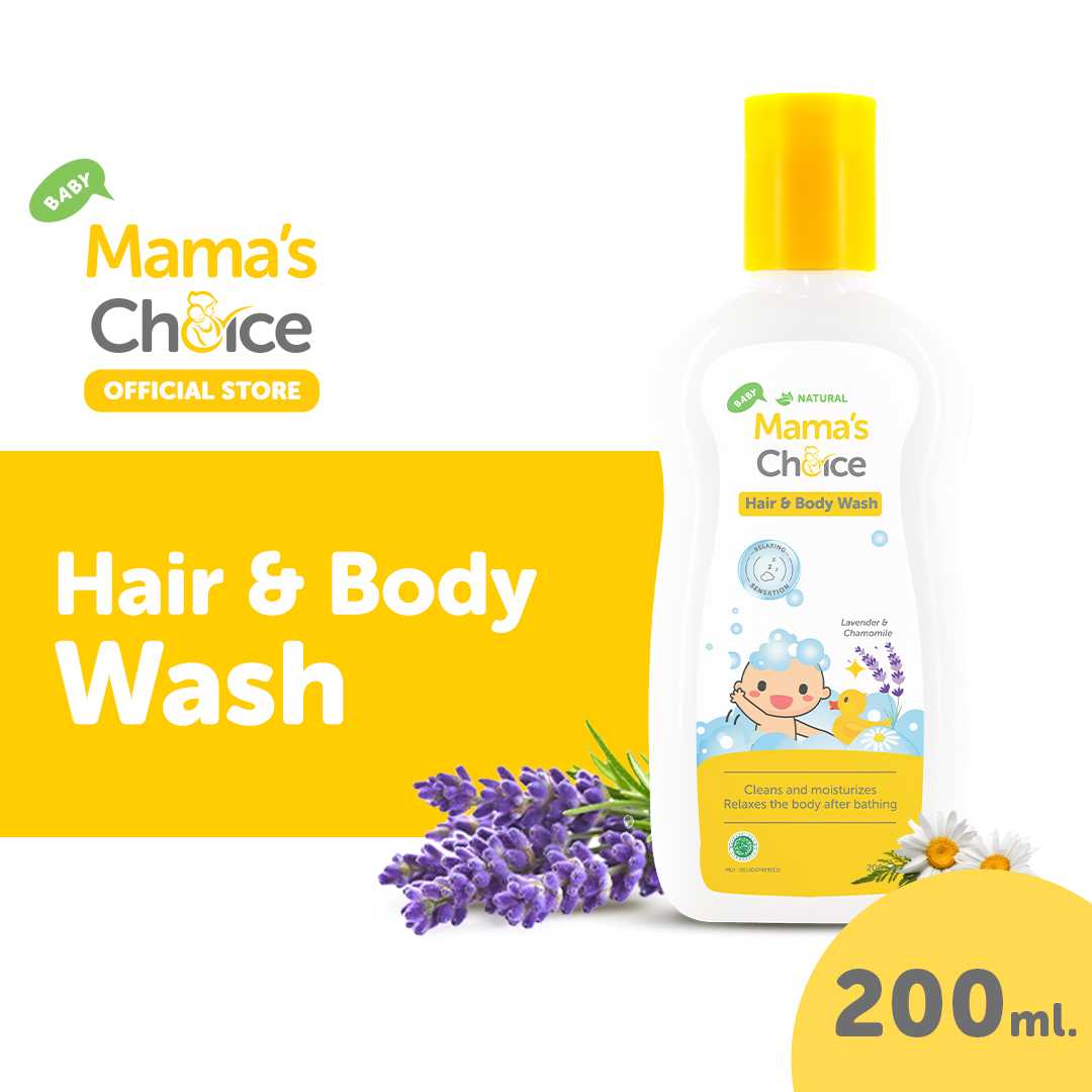 สบู่อาบน้ำและยาแชมพูสระผมเด็ก Baby Hair and Body Wash