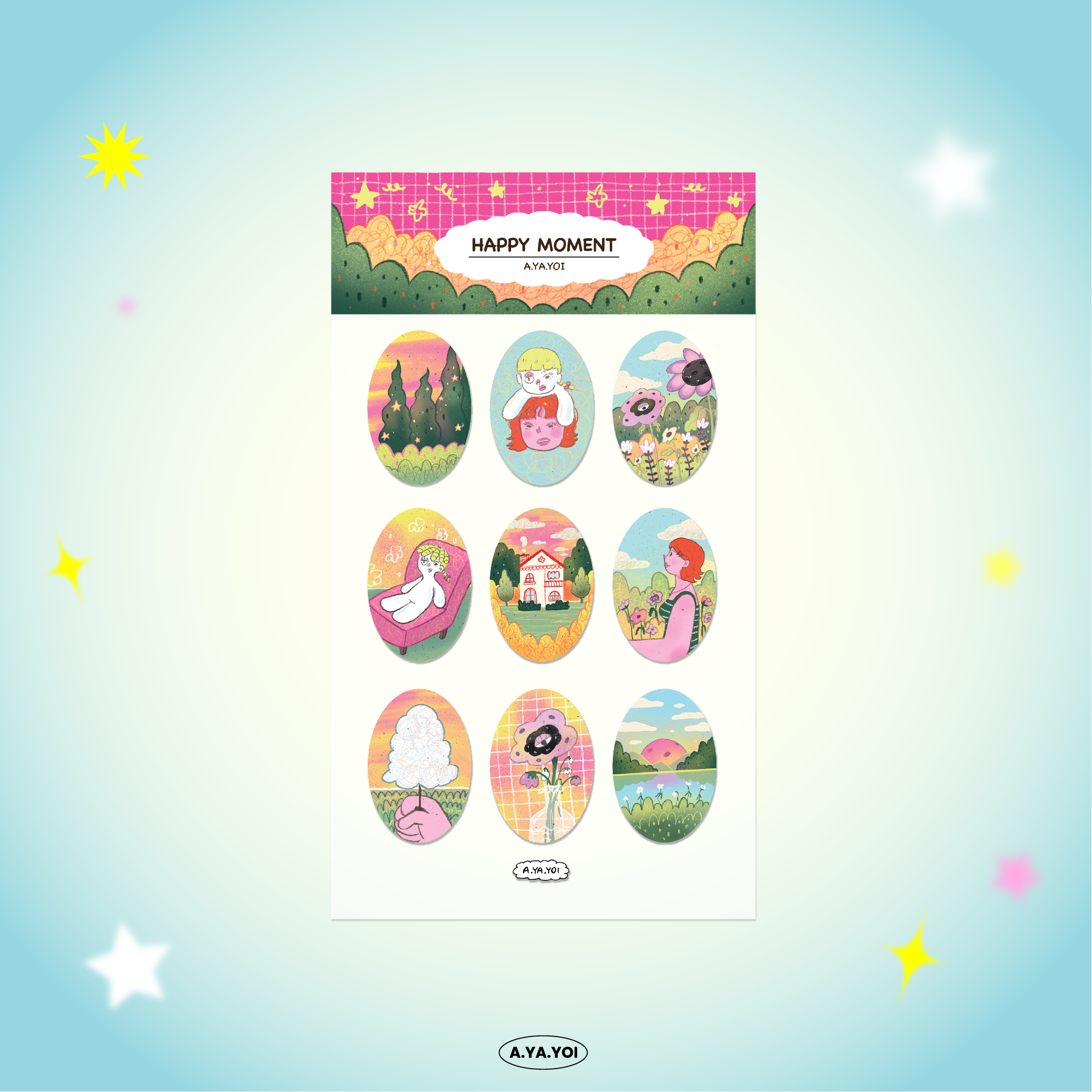 Happy Moment Sticker