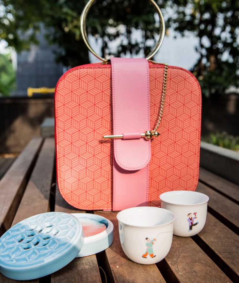 Starbucks + SHANGXIA（Hermes brand）set