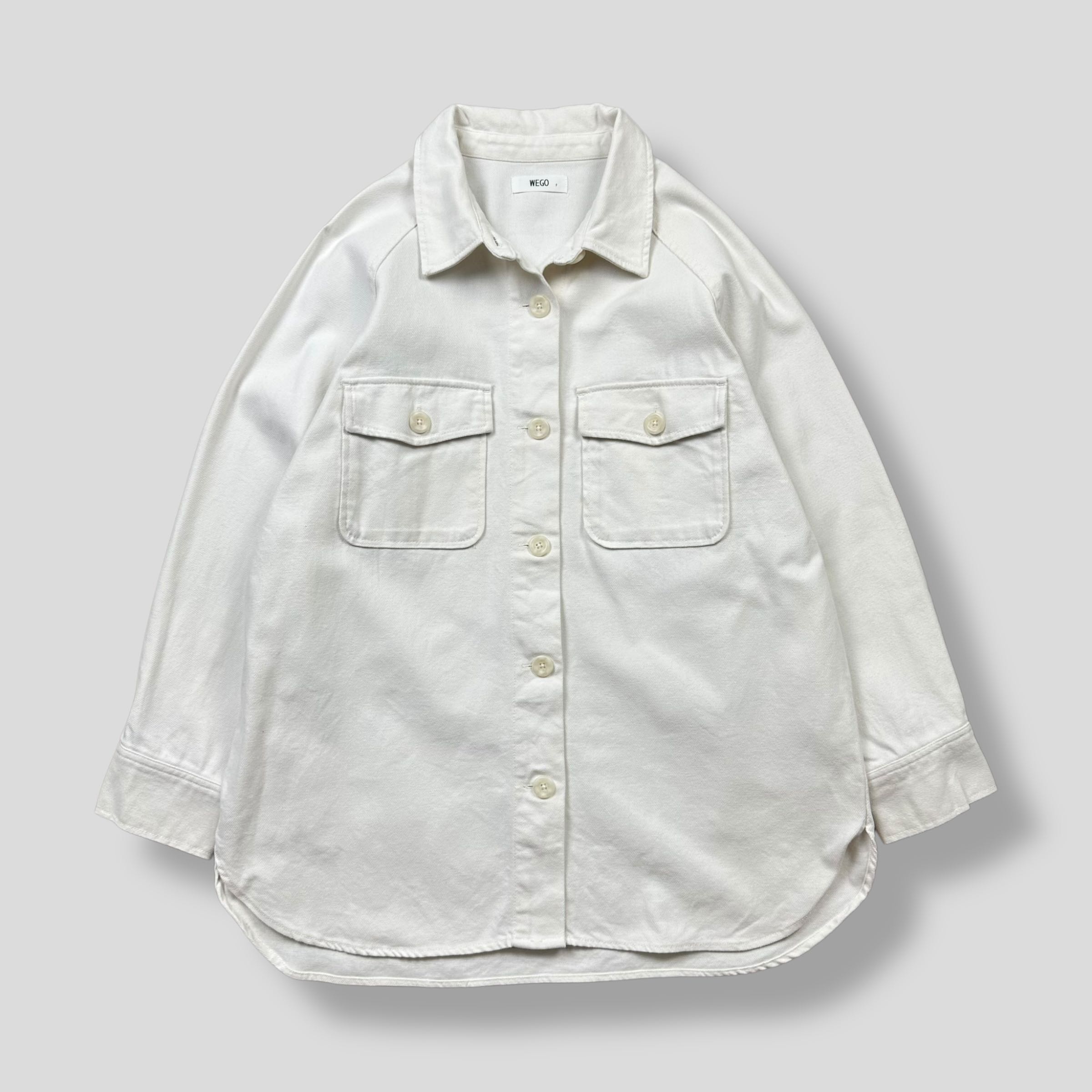 WEGO TWO POCKET SHIRT JACKET
