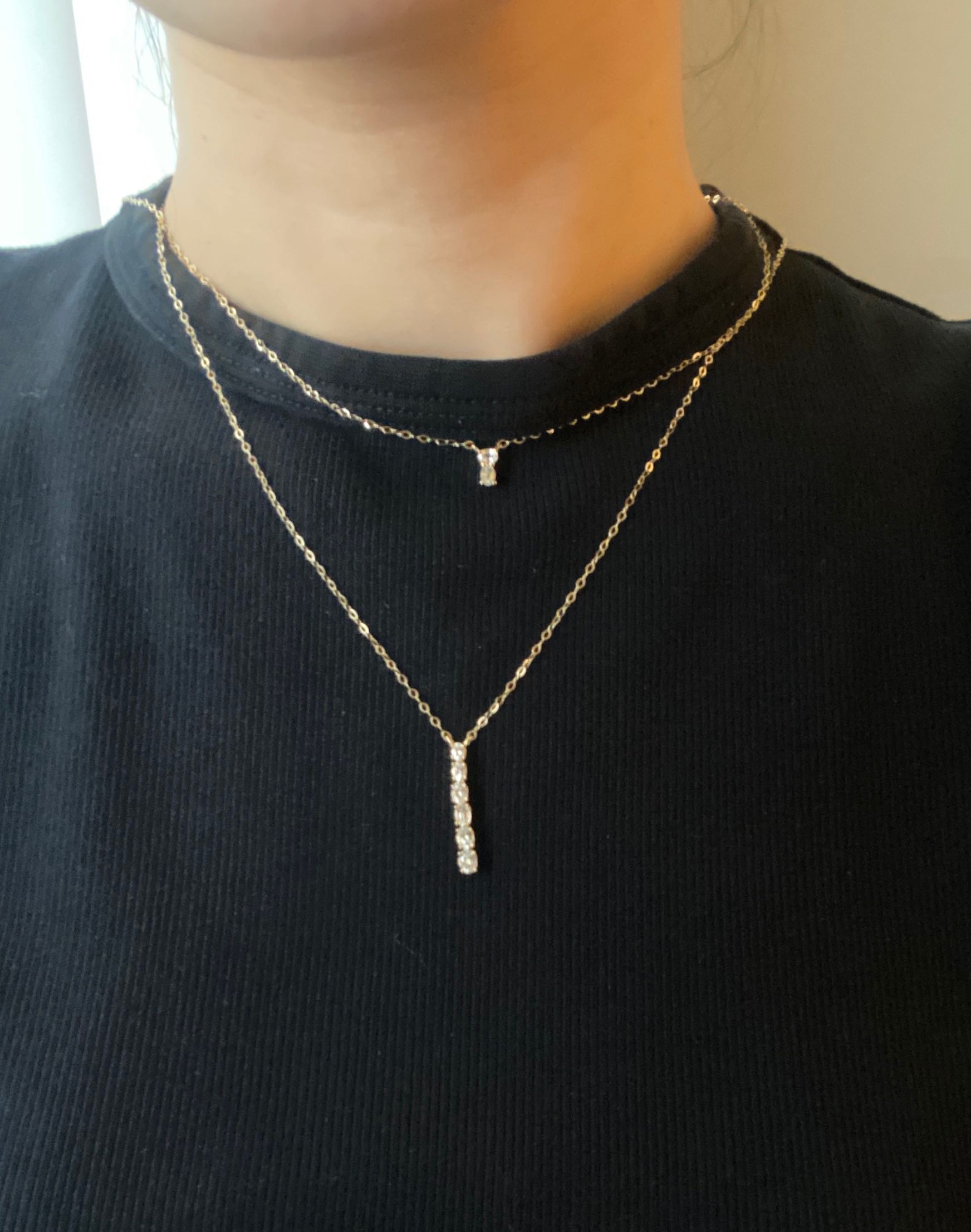 Oval Duet - Necklace