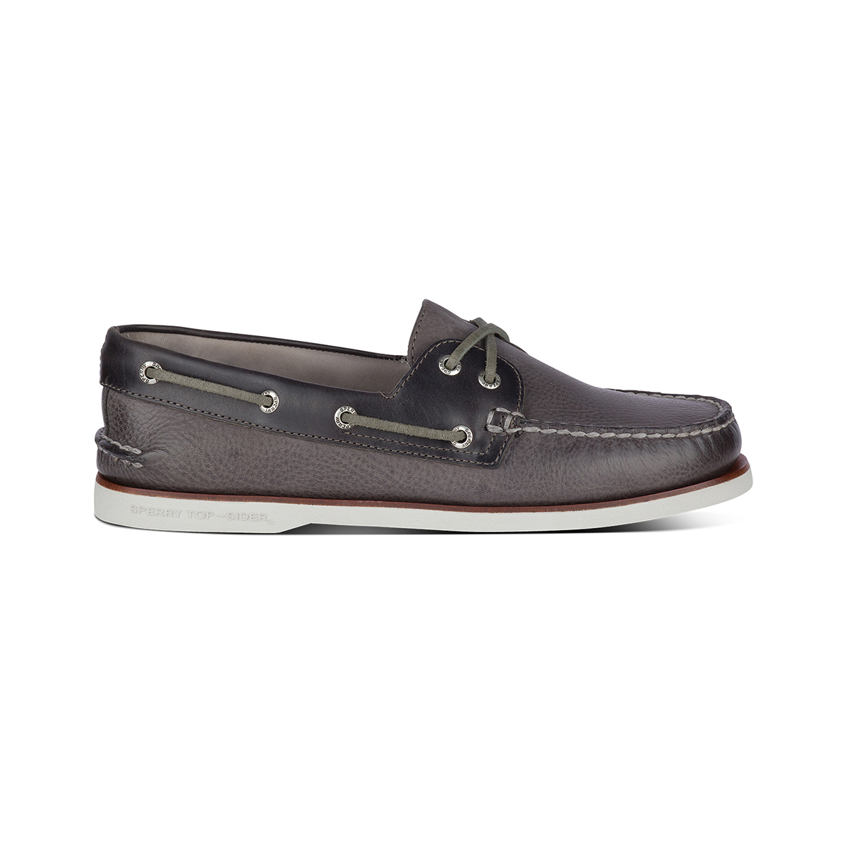 SPERRY STS19321 Gold A/O 2-Eye Titan รองเท้าโบ๊ทชูส์ ผู้ชาย สีเทา ( BOAT )