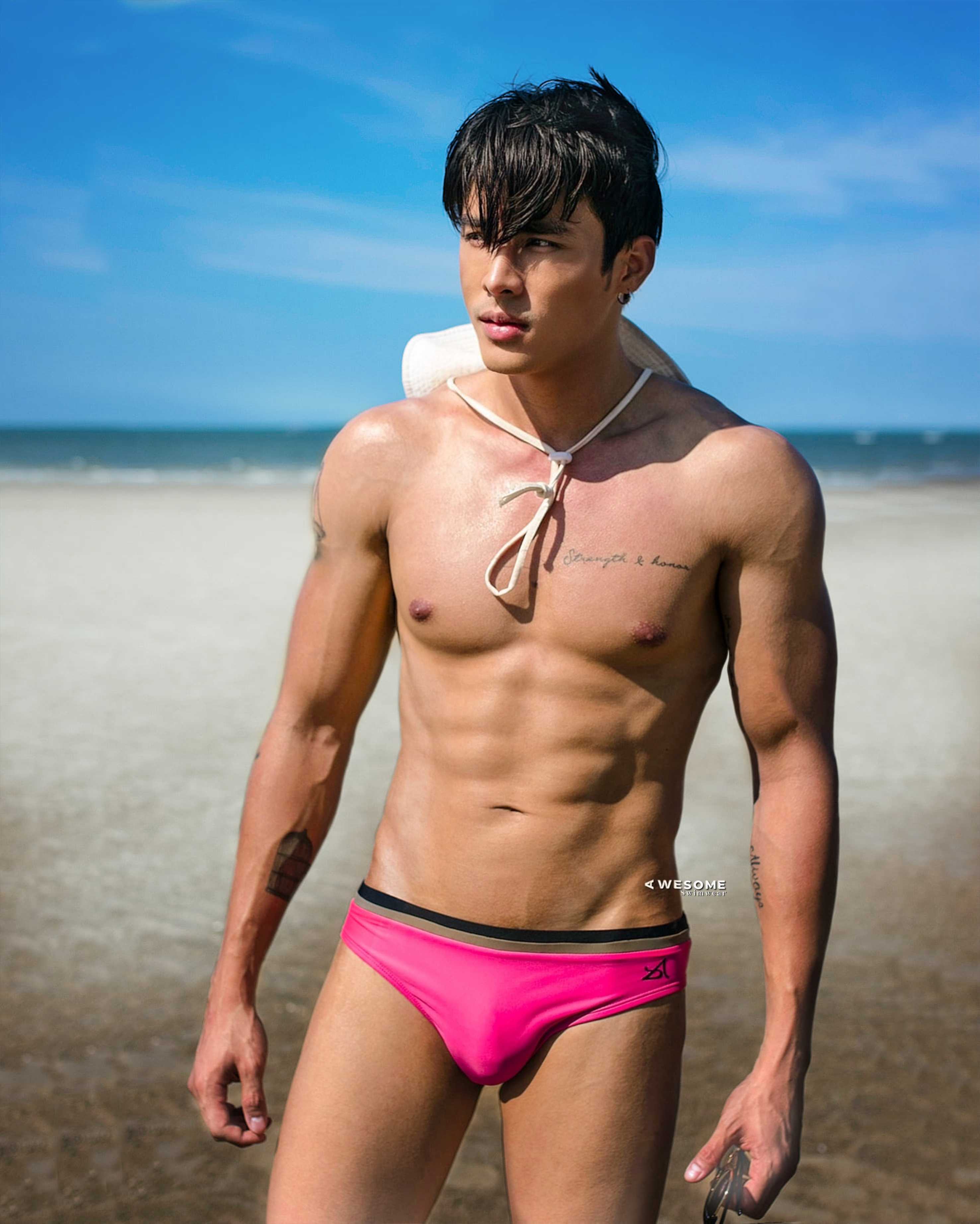 SW206 กางเกงว่ายน้ำ awesome men’s swimwear