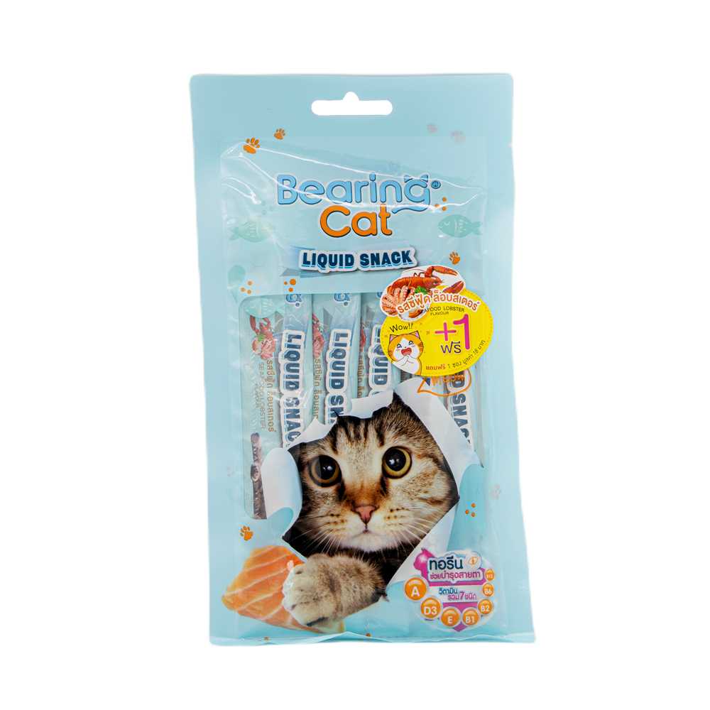Bearing Cat Liquid Snack รสซีฟู้ด ล็อบสเตอร์