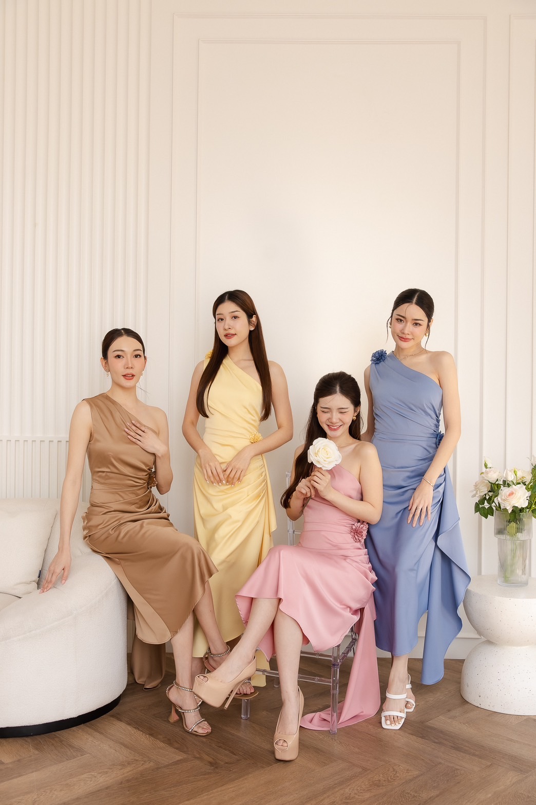 ชุดเดรสไปงานแต่ง ชุดออกงาน MY LADY BY BAIFERN - ML0461