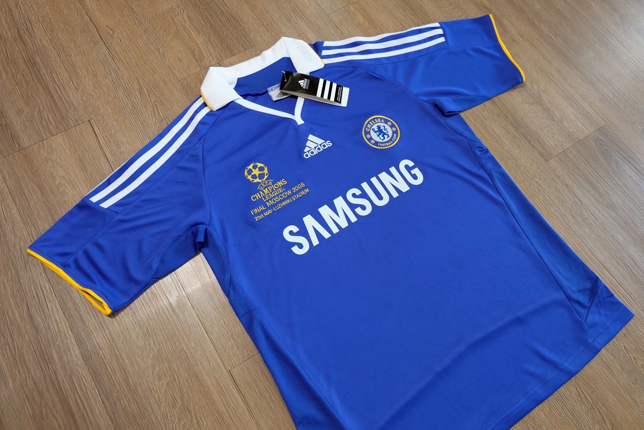 Chelsea 2008 Moscow Jersey  เสื้อฟุตบอลเชลซีย้อนยุค 2008