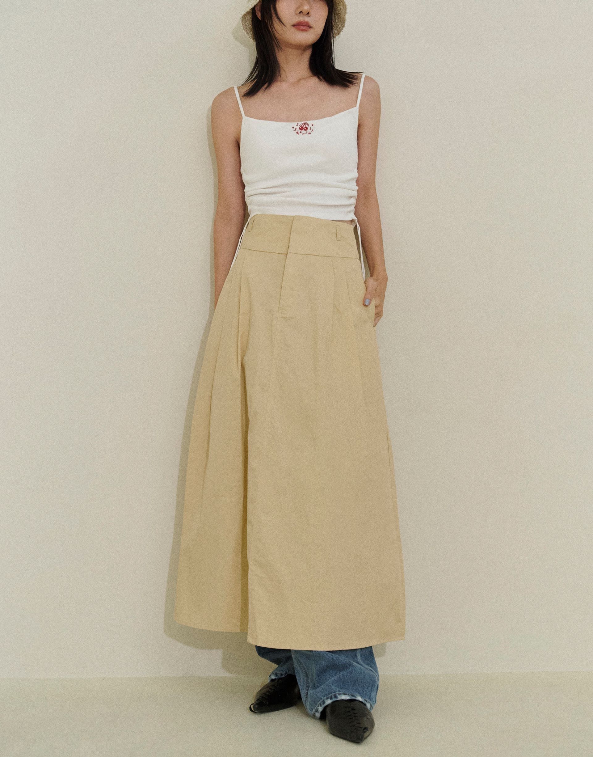 Wide Waistband Skirt (preorder รอ 2-3 weeks ค่า)