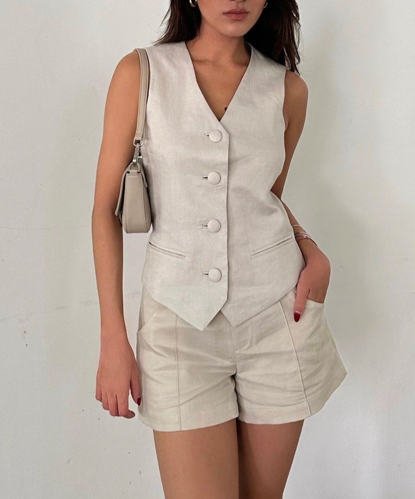 SILA Blaire shorts - Beige 