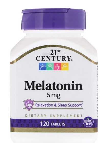 21st Century Melatoni 5mg 120 เม็ด