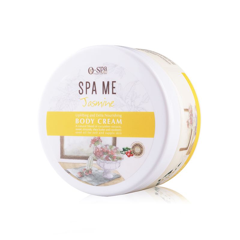 O-Spa โอสปา บอดี้ครีม ครีมบำรุงผิว กลิ่นดอกมะลิ  200ml