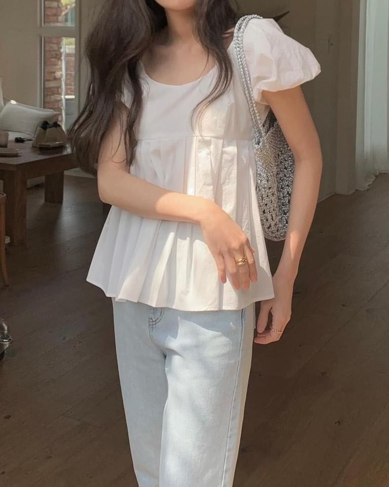 Coco Blouse (พร้อมส่ง)