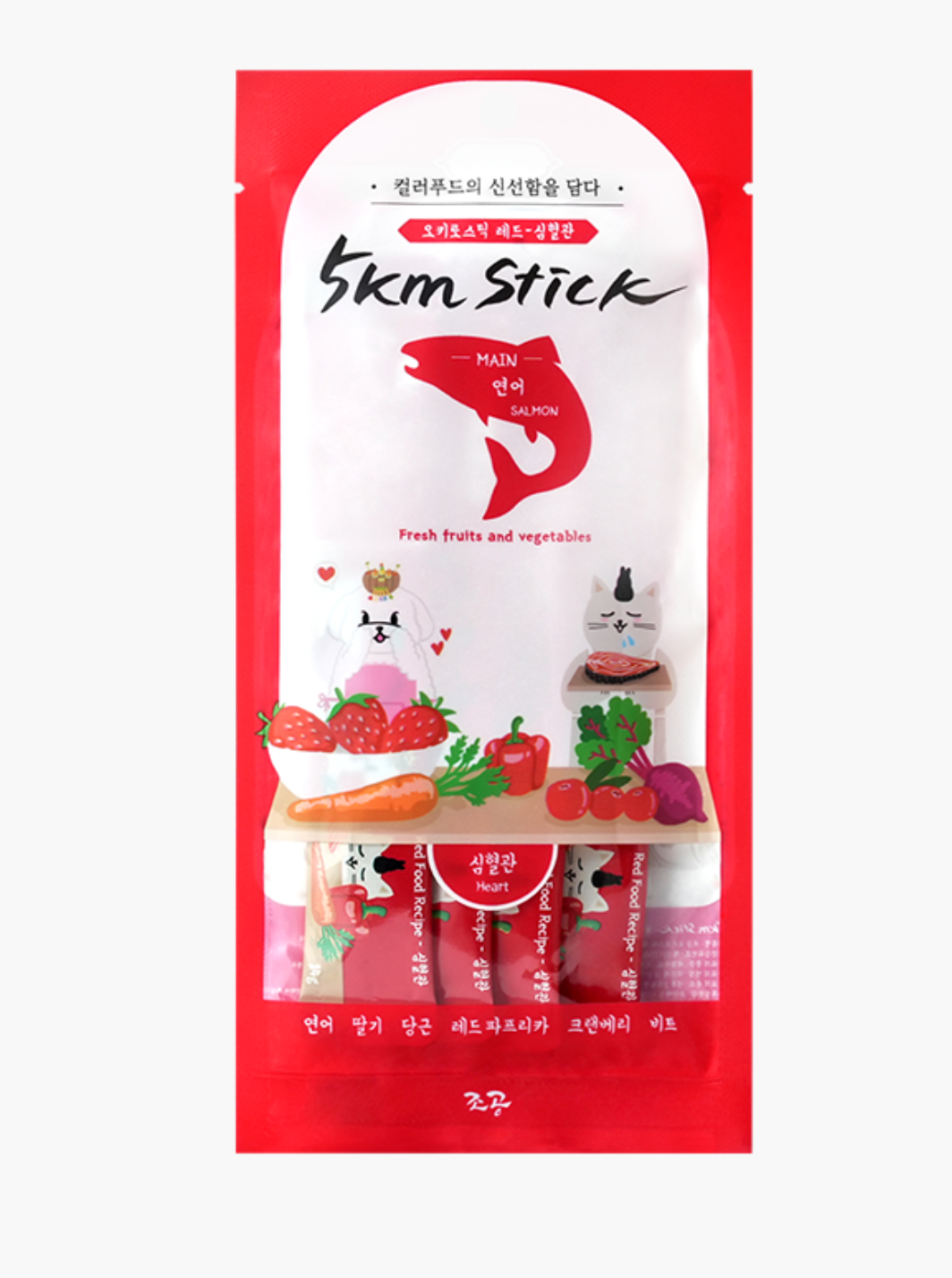 (Pre-order)Okiro Stick Red – สูตรสีแดง (Salmon + Red Superfoods)