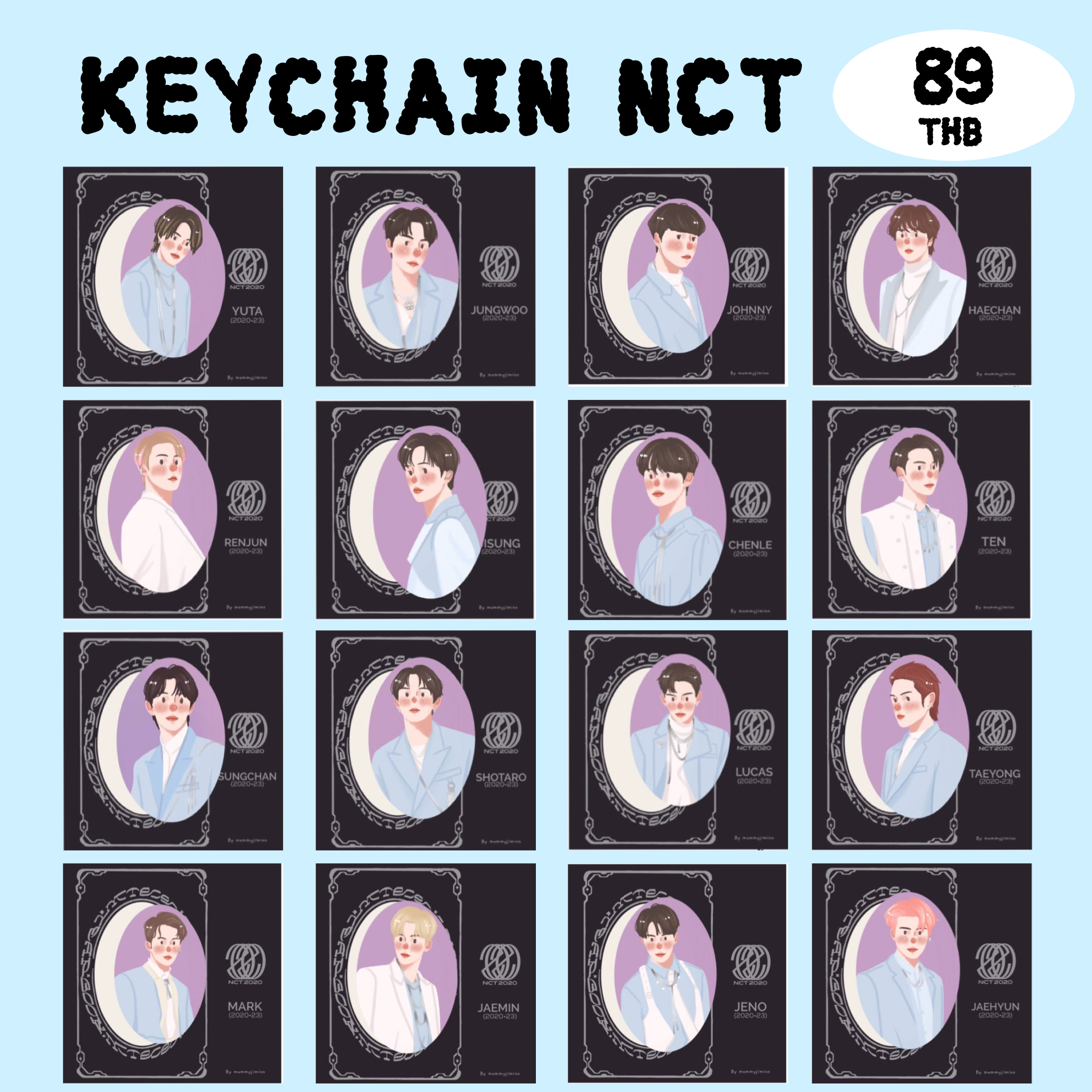 Keychain Acrylic Pt.1 NCT