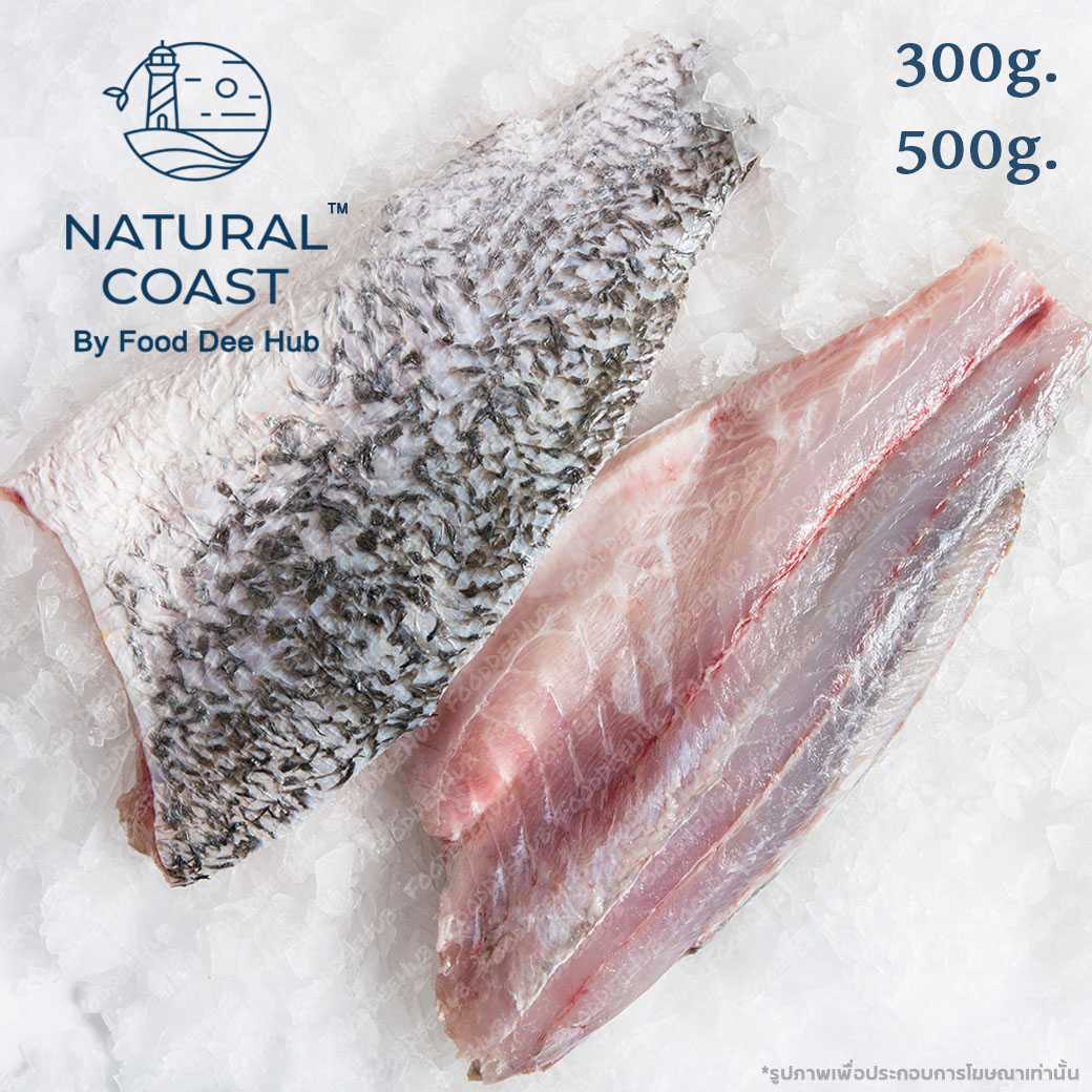 Barramundi Fillet 'Pra Krapong' size 300-500 gm (เนื้อปลากระพงแล่)