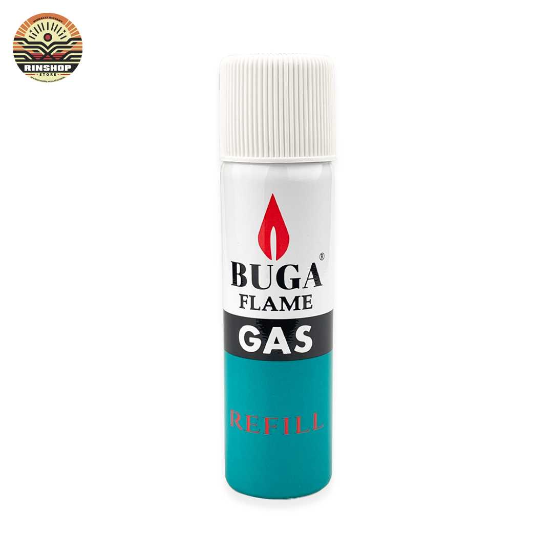 แก๊สกระป๋อง Buga gas สำหรับเติมไฟแช็ก ขนาด 75 ml.