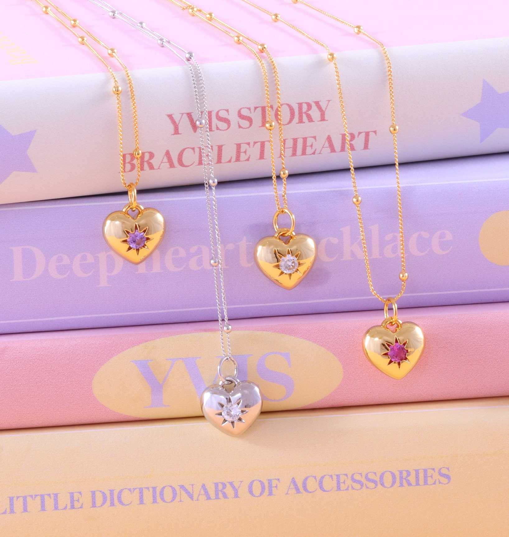 YVIS Deep Heart Necklace