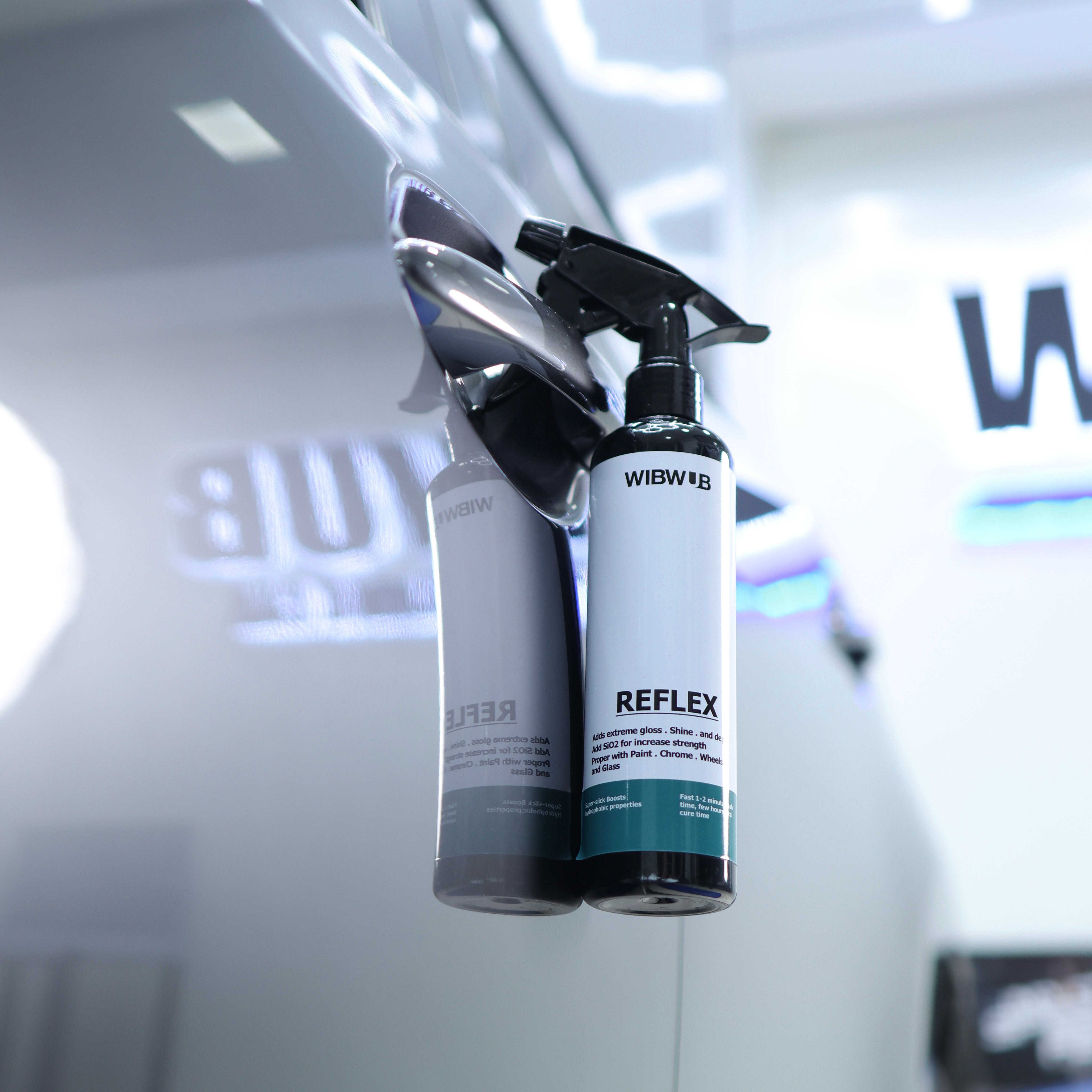 สเปรย์เคลือบสีรถชนิด ceramic coating spray ( WIBWUB Reflex V.2)
