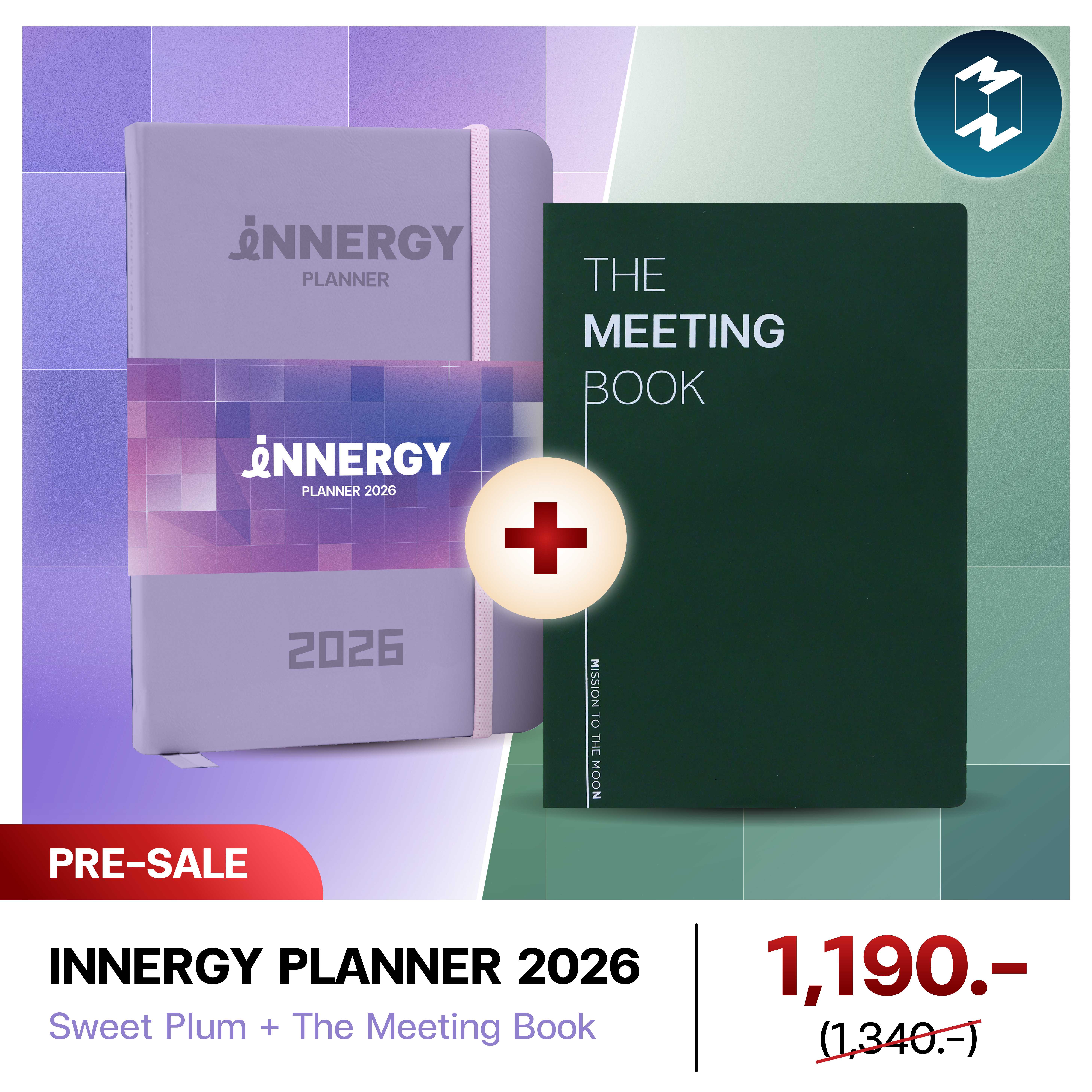 [Pre-Sale]Mission To The Moon INNERGY PLANNER 2026 - Sweet Plum + The Meeting Book