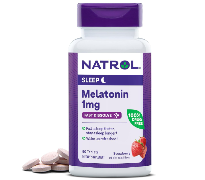 1mg นอนหลับ เมลา 1mg รุ่น fast dissolve เม็ดอม