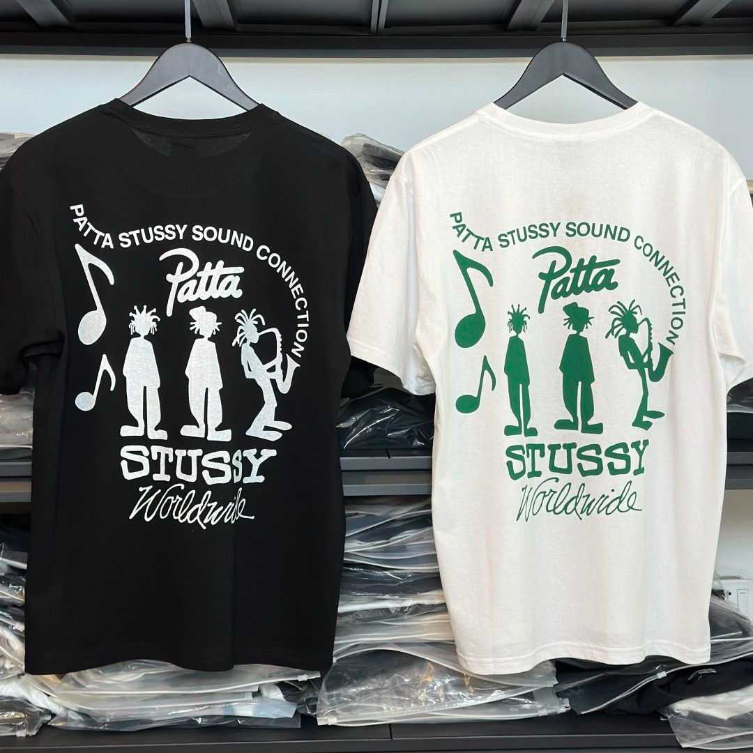 เสื้อยืด Stussy x Patta 