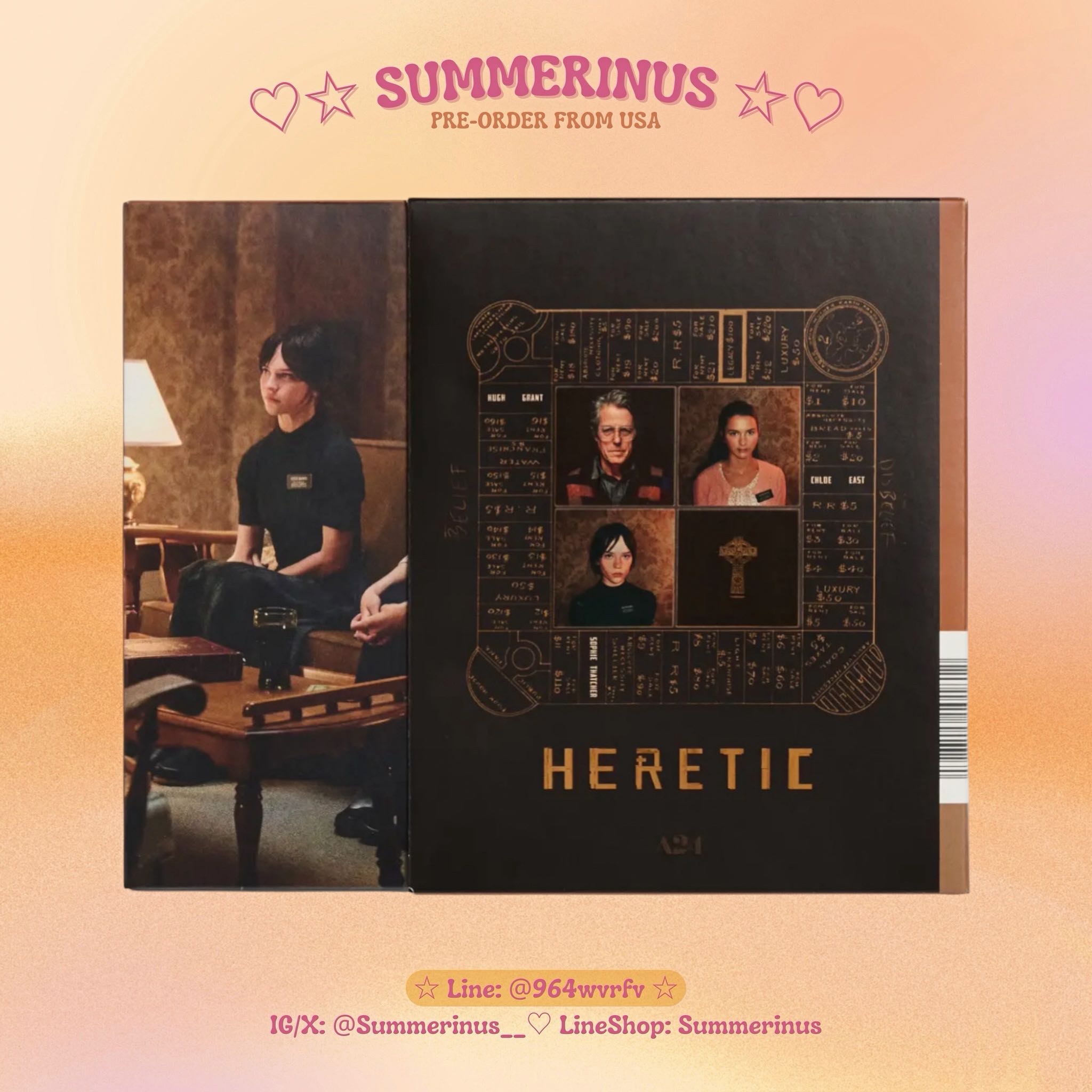 A24 🌞 Heretic 💿 Blu-ray