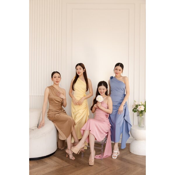 ชุดเดรสไปงานแต่ง ชุดออกงาน MY LADY BY BAIFERN - ML0461