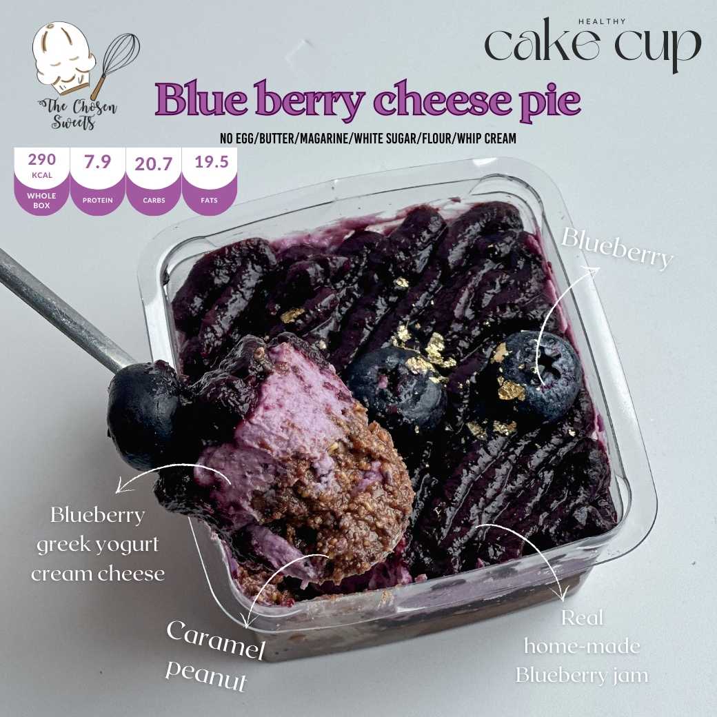 The Chosen Sweets - Cake Cup บลูเบอรี่ชีสพาย (Pre-order)