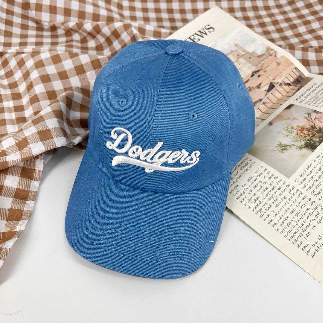 Sale🔥🔥MLB Varsity Ball cap  หมวกแก๊ป ปักอักษร Yankees สีดำ สีชมพู Dodgers สีฟ้า