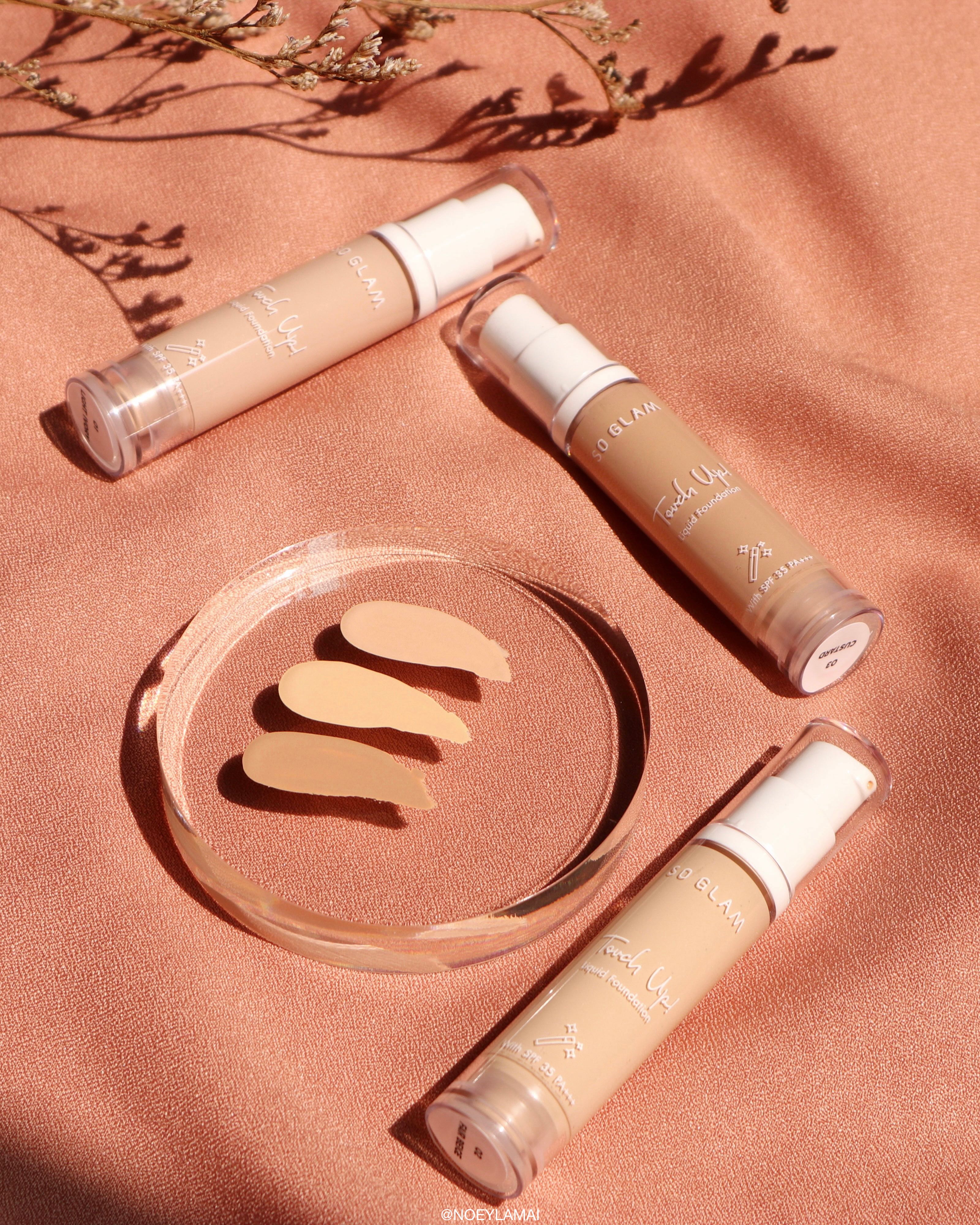 So Glam Touch Up Liquid Foundation 01 Light Ivory