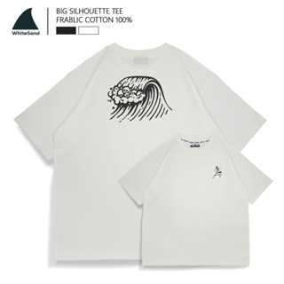 WhiteSand -  Big Silhouette Tee เสื้อยืดโอเวอร์ไซส์แขนสั้น ลาย Soul