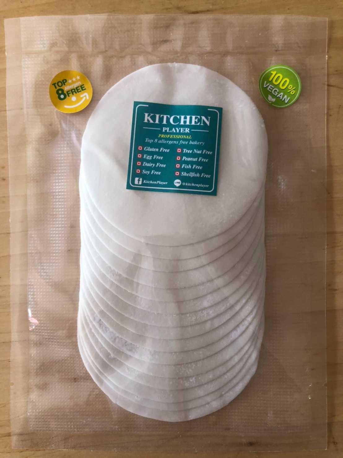 แผ่นเกี๊ยวซ่า  Top8Free#Gluten Free#Vegan
