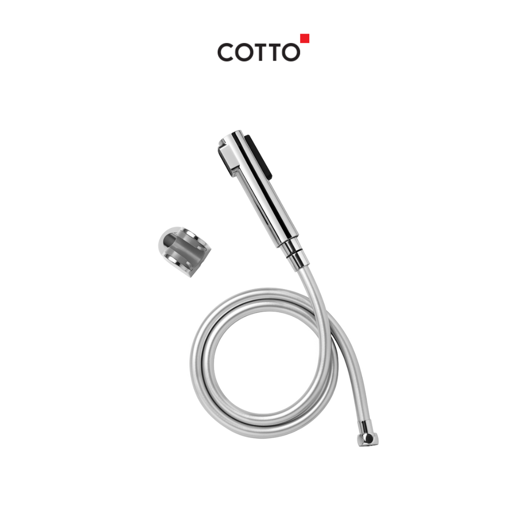COTTO CT9915#CR(HM) ฝักบัวฉีดชำระสีโครเมี่ยม 2 ฟังก์ชั่น