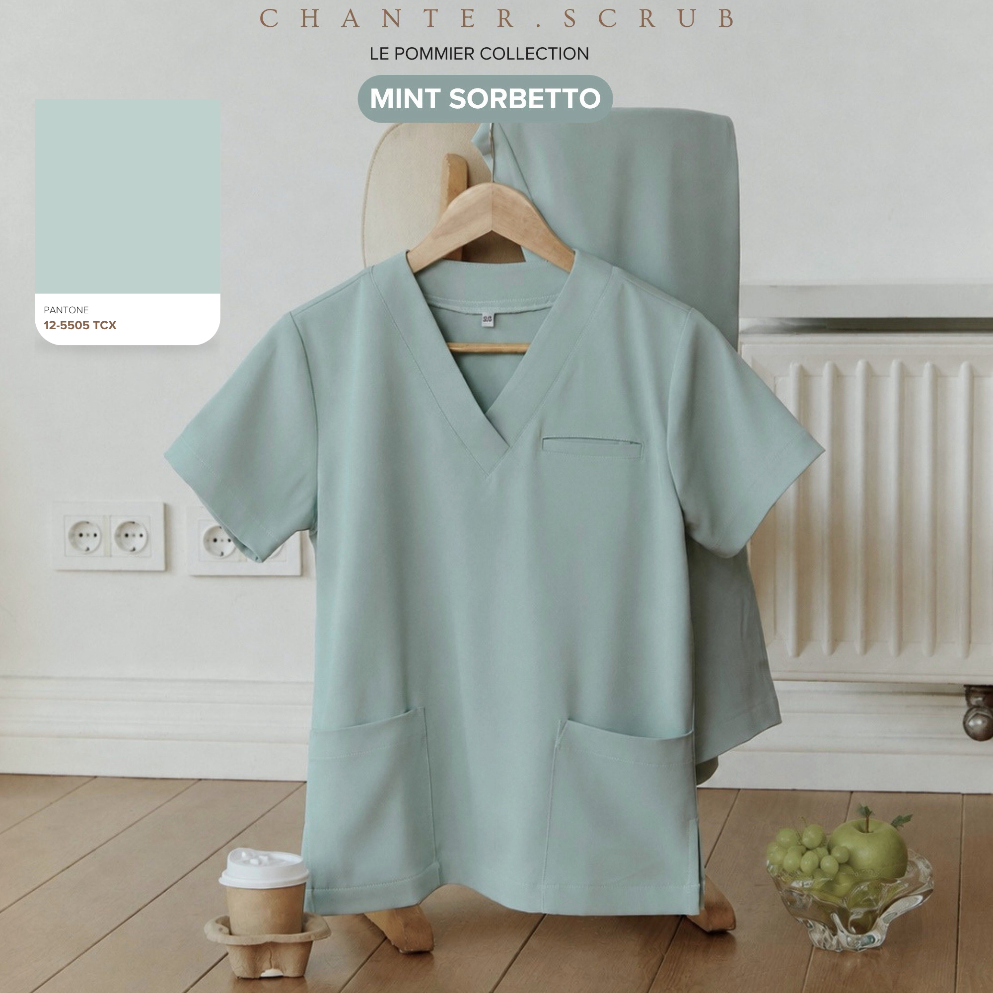 Mint sorbetto | Le pommier set ไม่รวมปัก