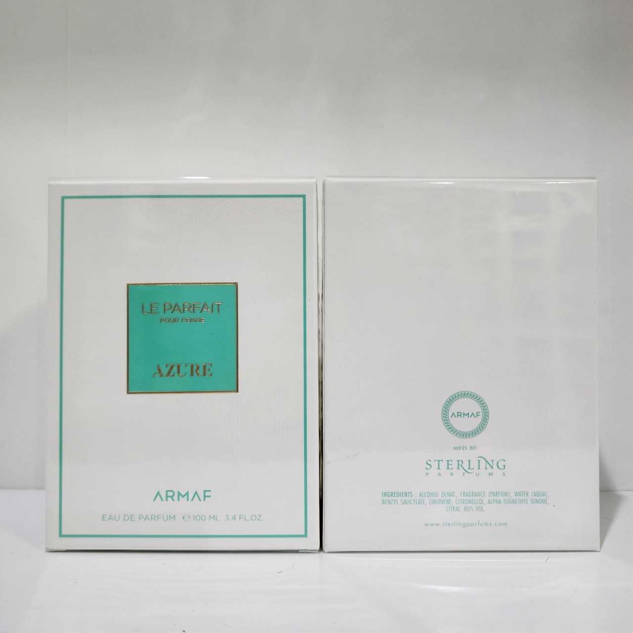 Armaf Le Parfait Azure Pour Femme EDP 100ml กล่องซีล