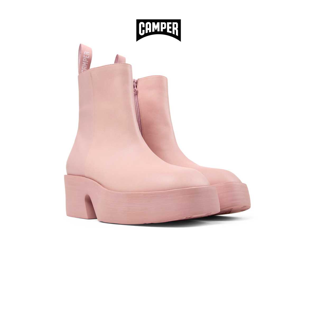 CAMPER รองเท้าบูท ผู้หญิง รุ่น Billie สีชมพู ( BOT -  K400754-001 )