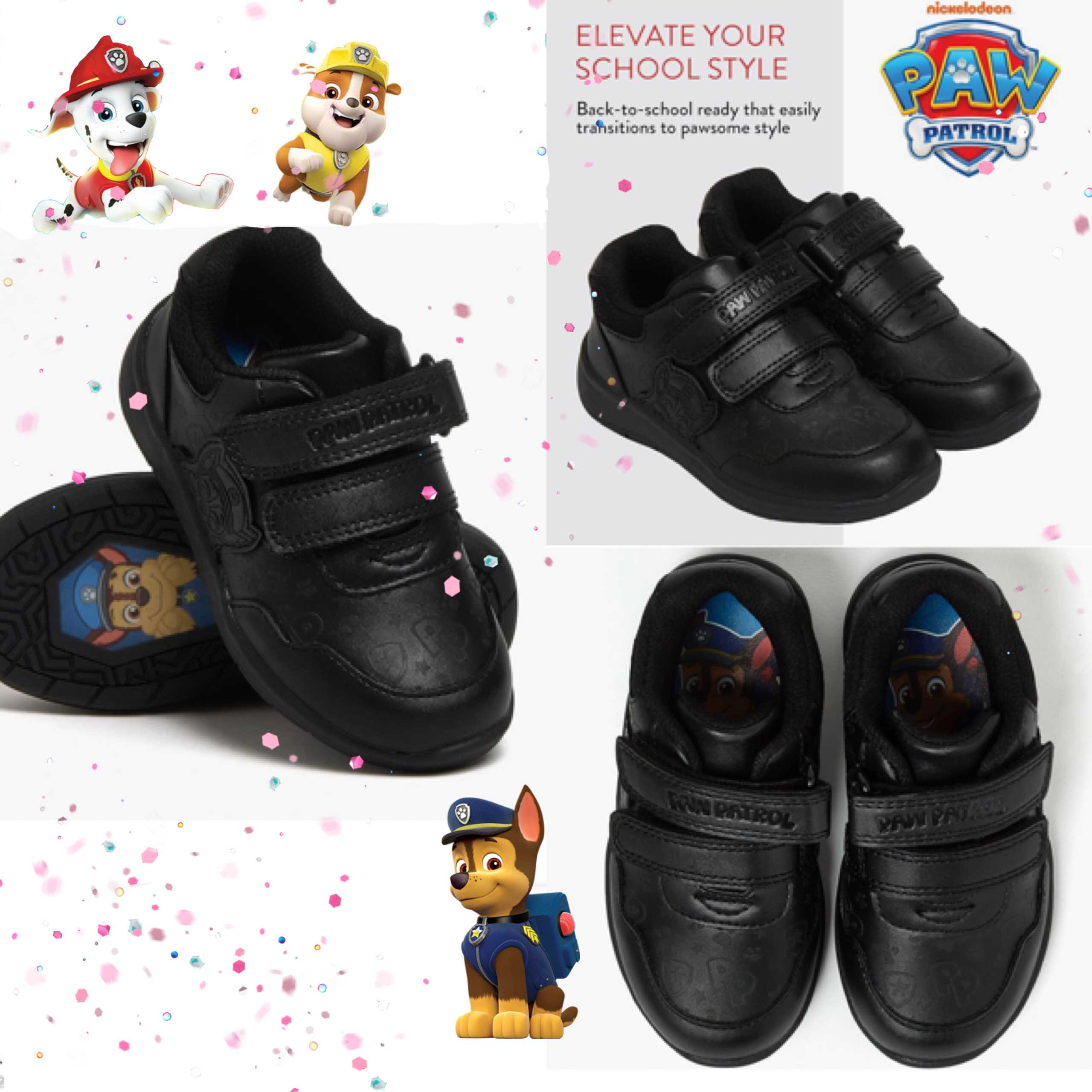 Preorder12-18วัน-(UK) มีไฟ SizeUK5-UK2 ลิขสิทธิ์แท้ รองเท้านักเรียน Spiderman